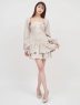 ROYAL PARTY(ロイヤルパーティ) |【GirlsAward2025 S/S 小栗有以様 着用】ティアードベアボレロアンサンブルミニワンピース(ベージュ)