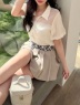 ROYAL PARTY(ロイヤルパーティ) |【GirlsAward2025 S/S 天翔天音様 着用】チェック柄レイヤードミニスカート