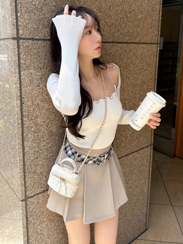ROYAL PARTY(ロイヤルパーティ) |【GirlsAward2025 S/S 天翔天音様 着用】チェック柄レイヤードミニスカート