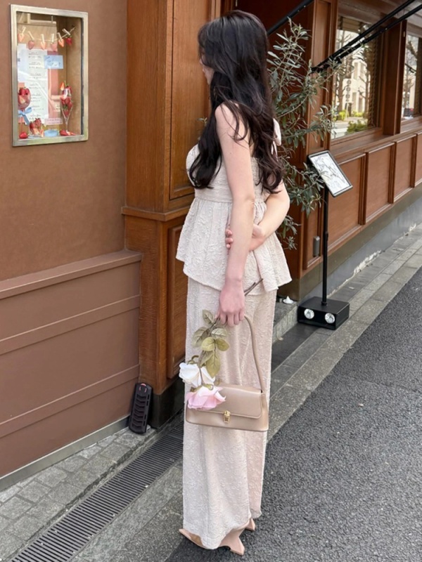 ROYAL PARTY(ロイヤルパーティ) |【GirlsAward2025 S/S 板野友美様 着用】【丈が選べる】ジャガードワイドパンツ