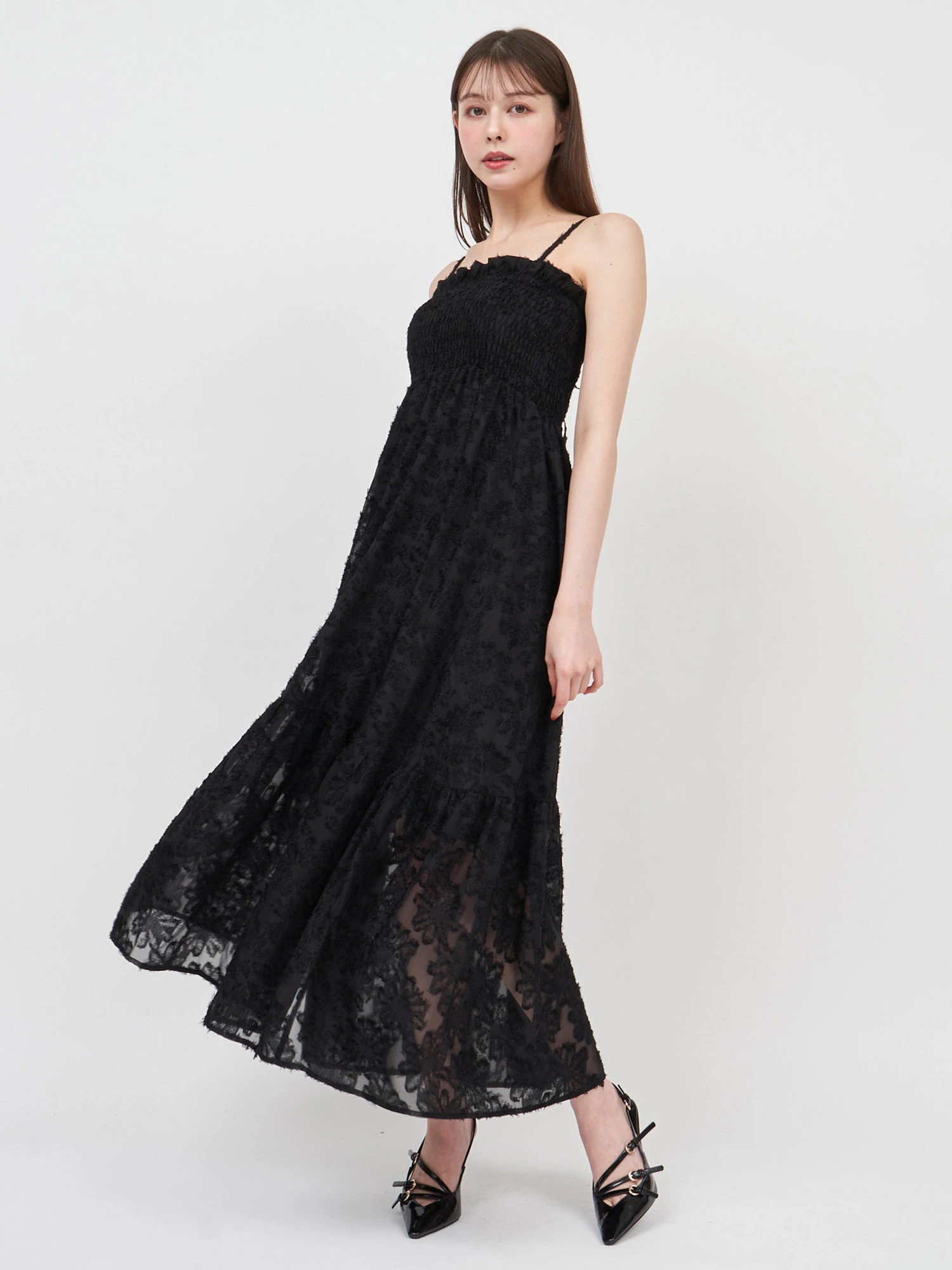 【HOLIDAY】ベアジャガードワンピース セシリージャガードワンピース(1 BLACK): : ウィメンズ｜UNITED