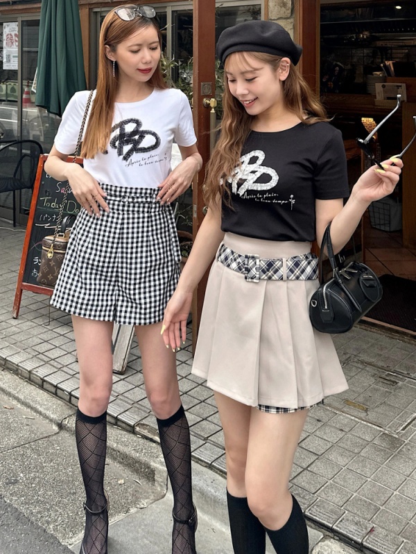 ROYAL PARTY(ロイヤルパーティ) |ドットチュールロゴTシャツ