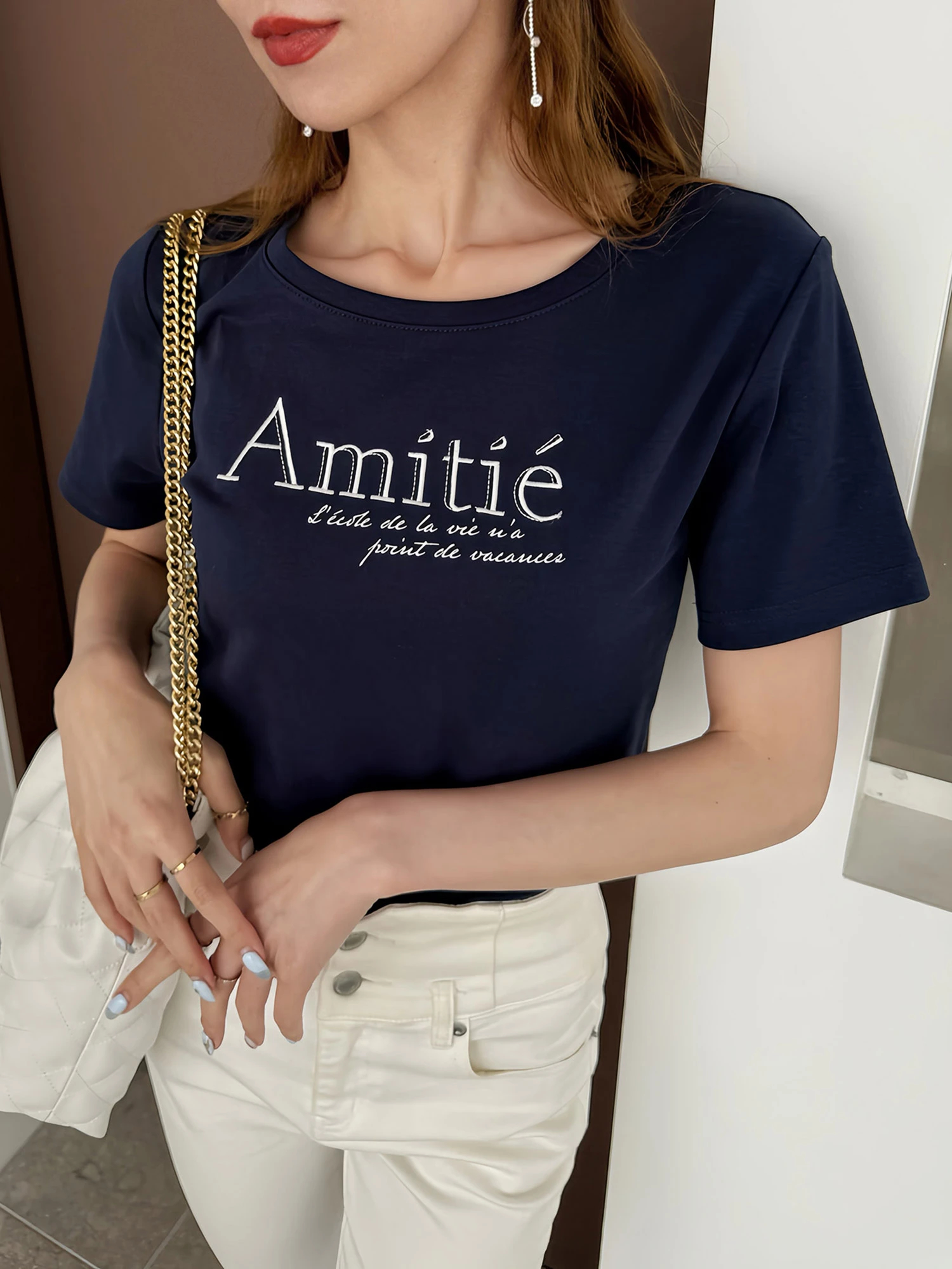 AmitieロゴTシャツ｜Tシャツ・カットソー｜トップス｜ROYAL