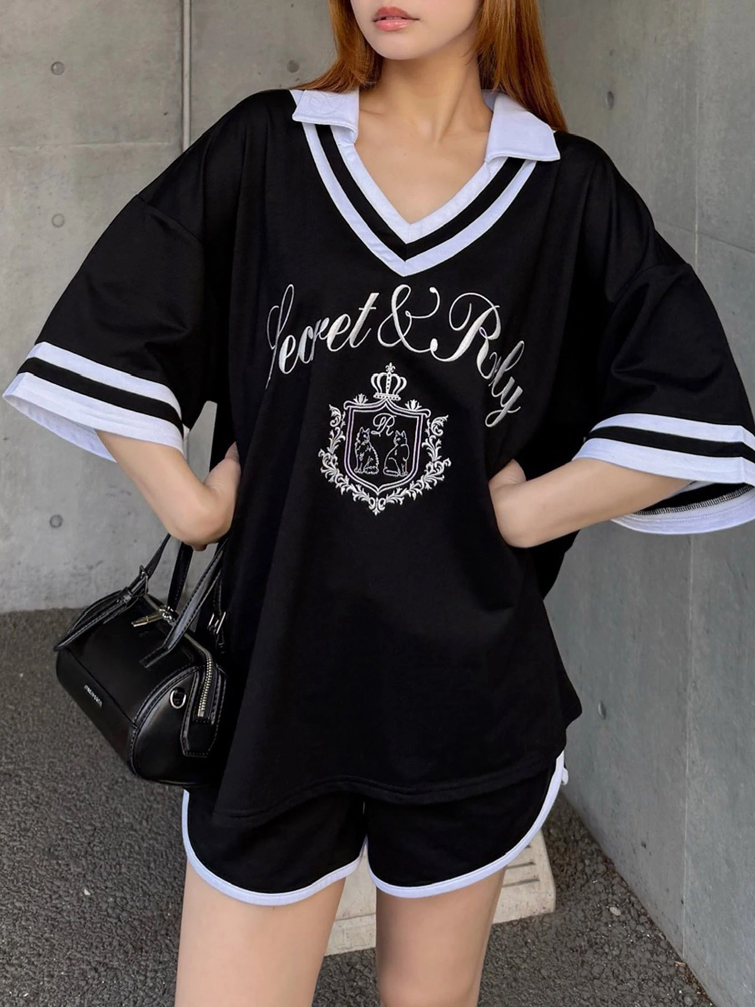 PUTUMAYO 黒 ショートパンツ 王冠デザイン ラインレースショートパンツ DPA69223 – CRAMMY