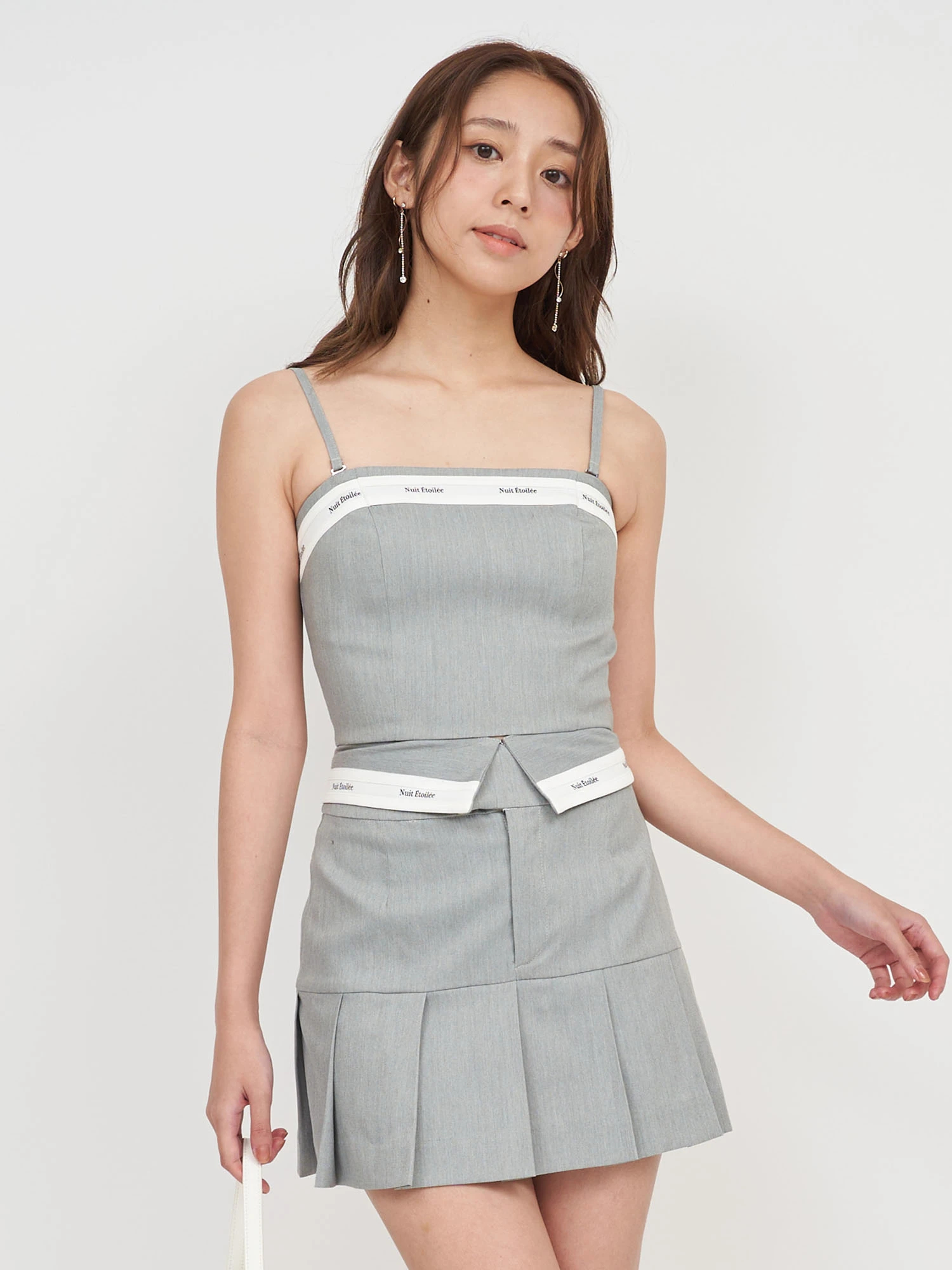 ピンクハウス⭐️ノースリーブチュニックトップス　くすみカラー ピンクハウス⭐️ノースリーブチュニックトップスくすみカラー