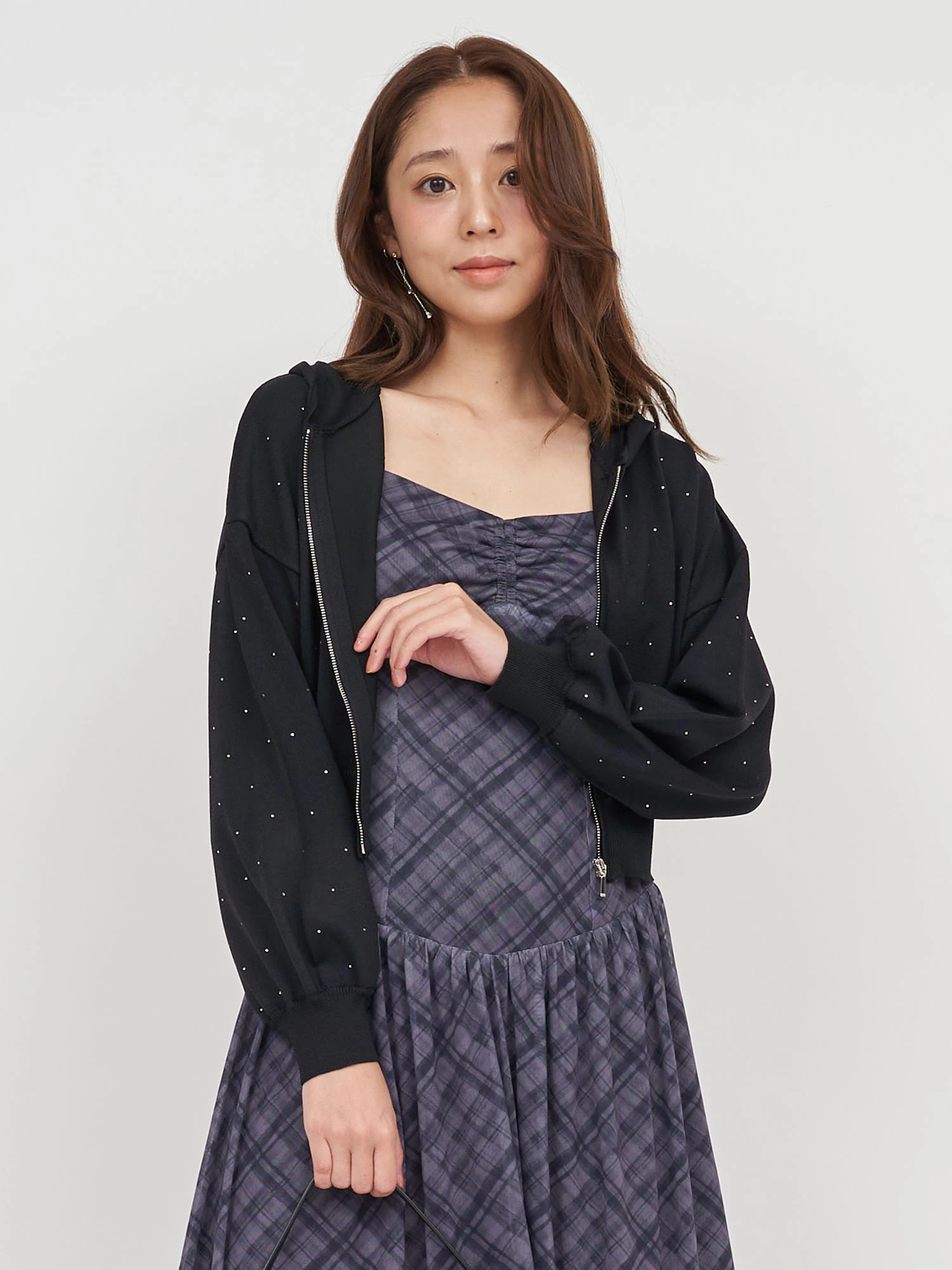 royal party ビジューニットパーカー プチビジューニットパーカー|パーカー|トップス|ROYAL PARTY