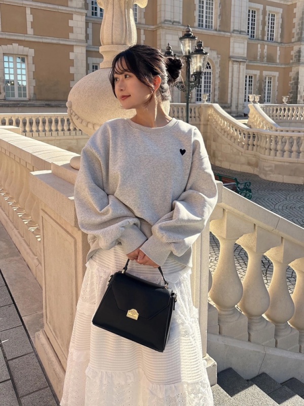 my twilight(マイトワイライト) |mytwilight PARIS ロゴモチーフ台形ミニバッグ