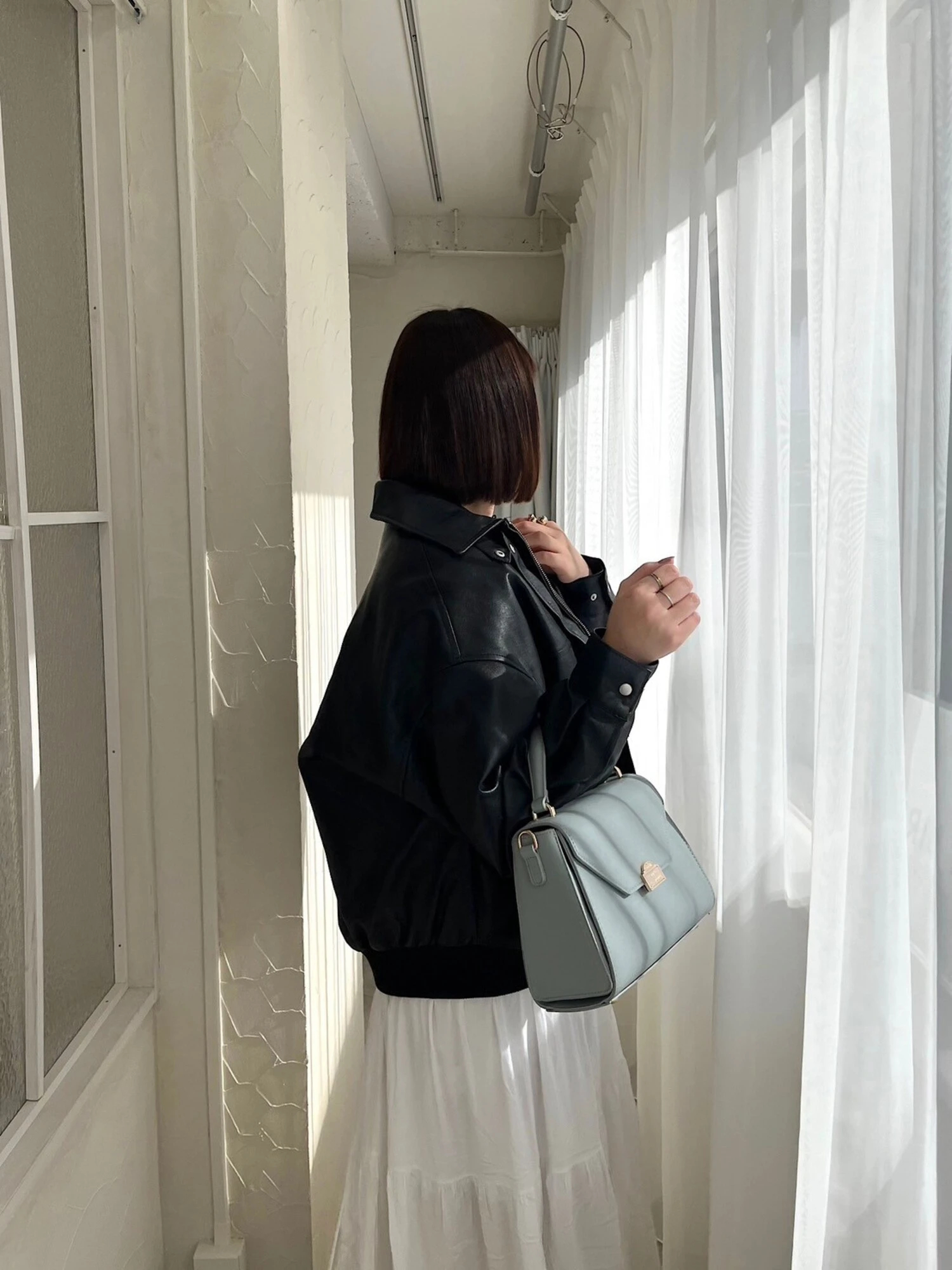 mytwilight PARIS ロゴモチーフ台形ミニバッグ｜バッグ｜バッグ