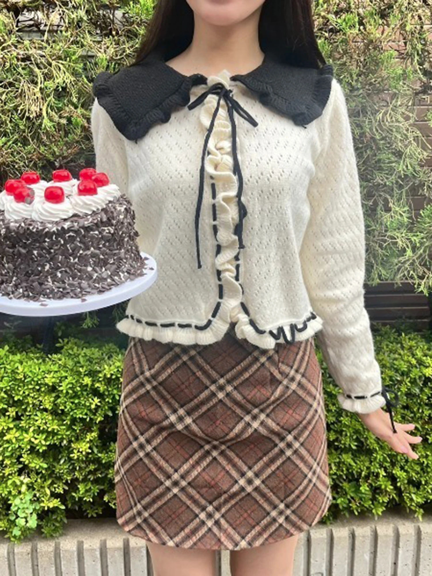フリルニットトップ – KUOSE.com