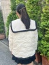 MORE self LOVE(モアセルフラブ) |patchwork frill ribbon coat