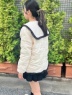 MORE self LOVE(モアセルフラブ) |patchwork frill ribbon coat