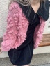 MORE self LOVE(モアセルフラブ) |heart pompon knit