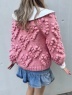MORE self LOVE(モアセルフラブ) |heart pompon knit