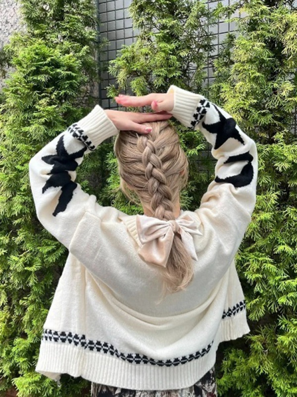 MORE self LOVE(モアセルフラブ) |shooting star zipper knit