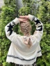 MORE self LOVE(モアセルフラブ) |shooting star zipper knit