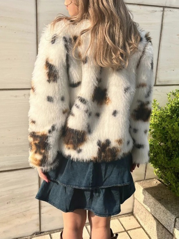 MORE self LOVE(モアセルフラブ) |calico fur coat