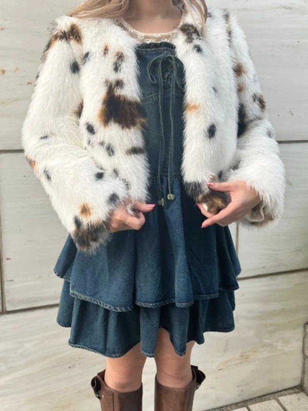 MORE self LOVE(モアセルフラブ) |calico fur coat