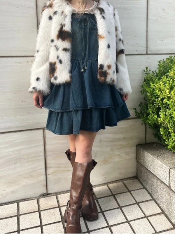 MORE self LOVE(モアセルフラブ) |calico fur coat