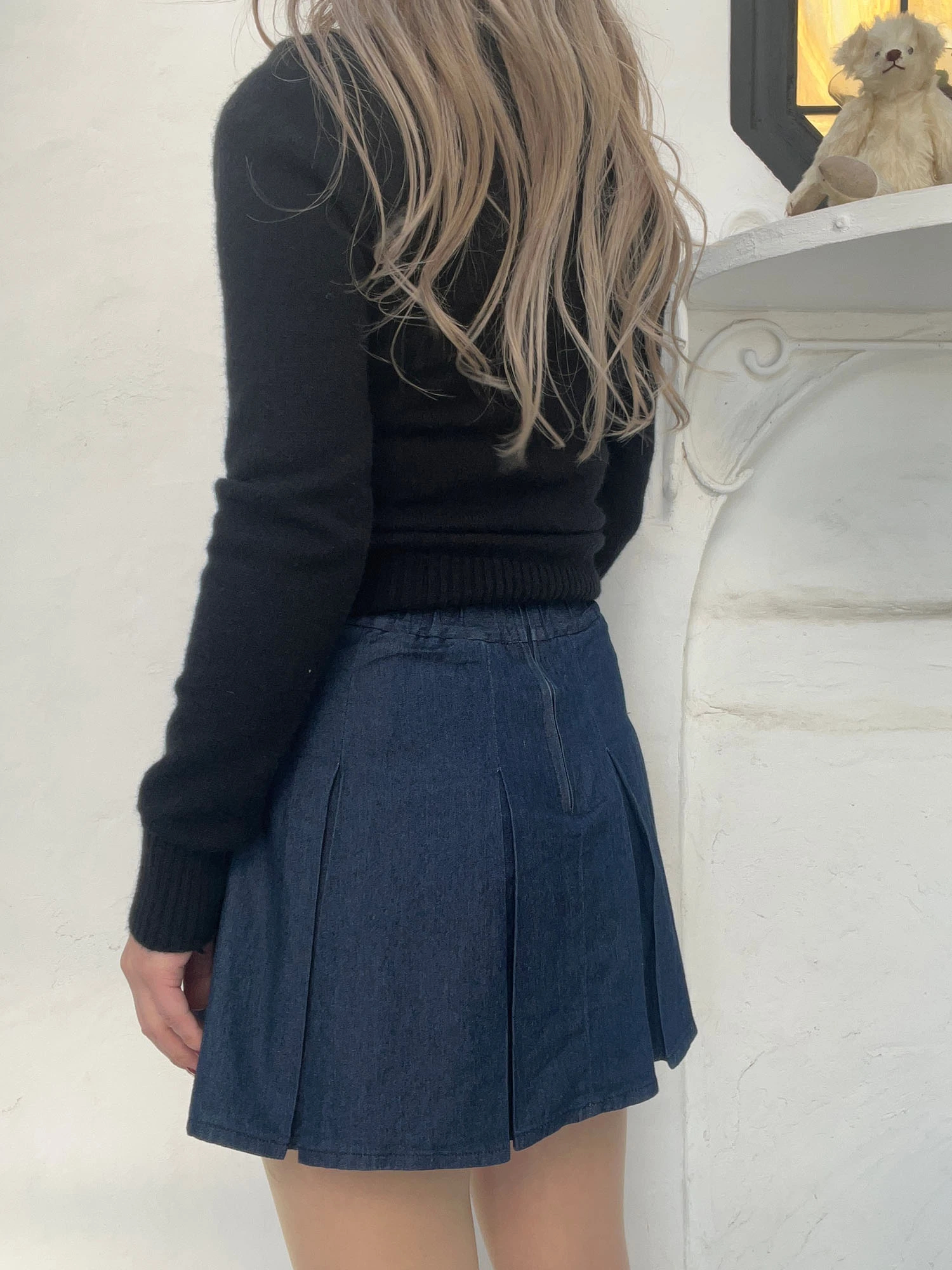 チェックリボンニット｜ニット｜トップス｜MORE self LOVE（モア