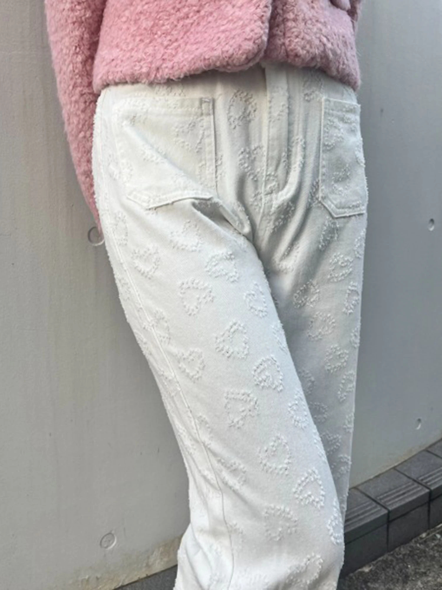 MORE self LOVE デニム 新品 heart denim pants｜デニムパンツ｜パンツ｜MORE self LOVE