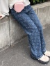MORE self LOVE(モアセルフラブ) |heart denim pants