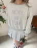 MORE self LOVE(モアセルフラブ) |スウェットプリーツスカート
