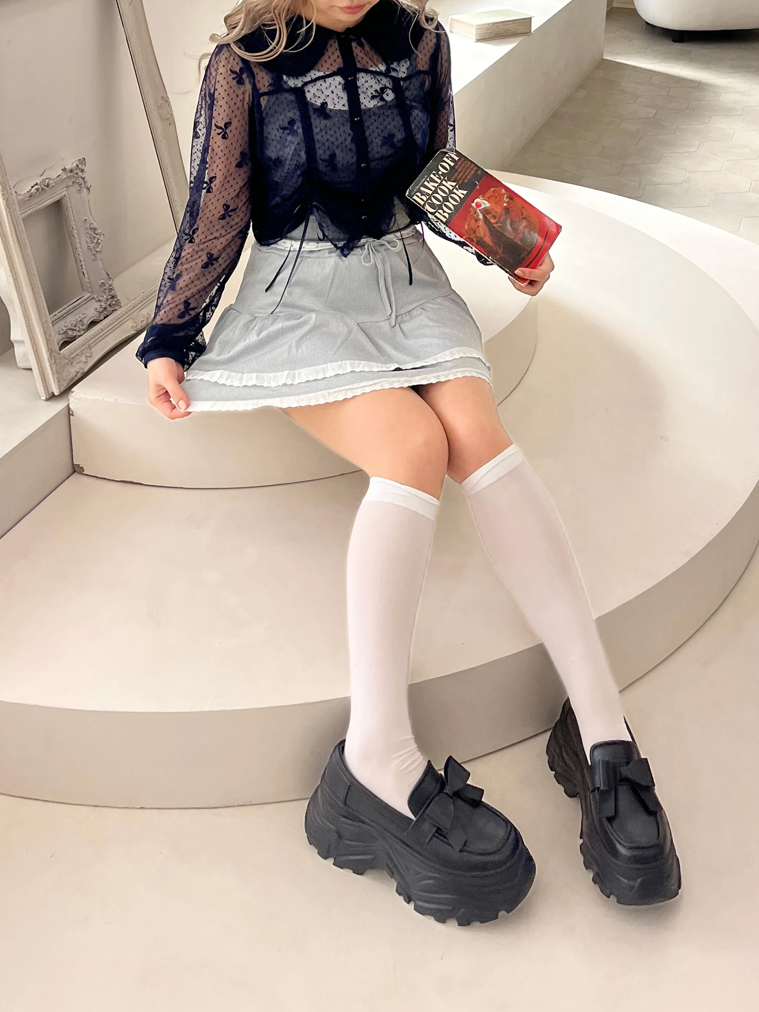 シアーギャザーブラウス｜シャツ・ブラウス｜トップス｜MORE