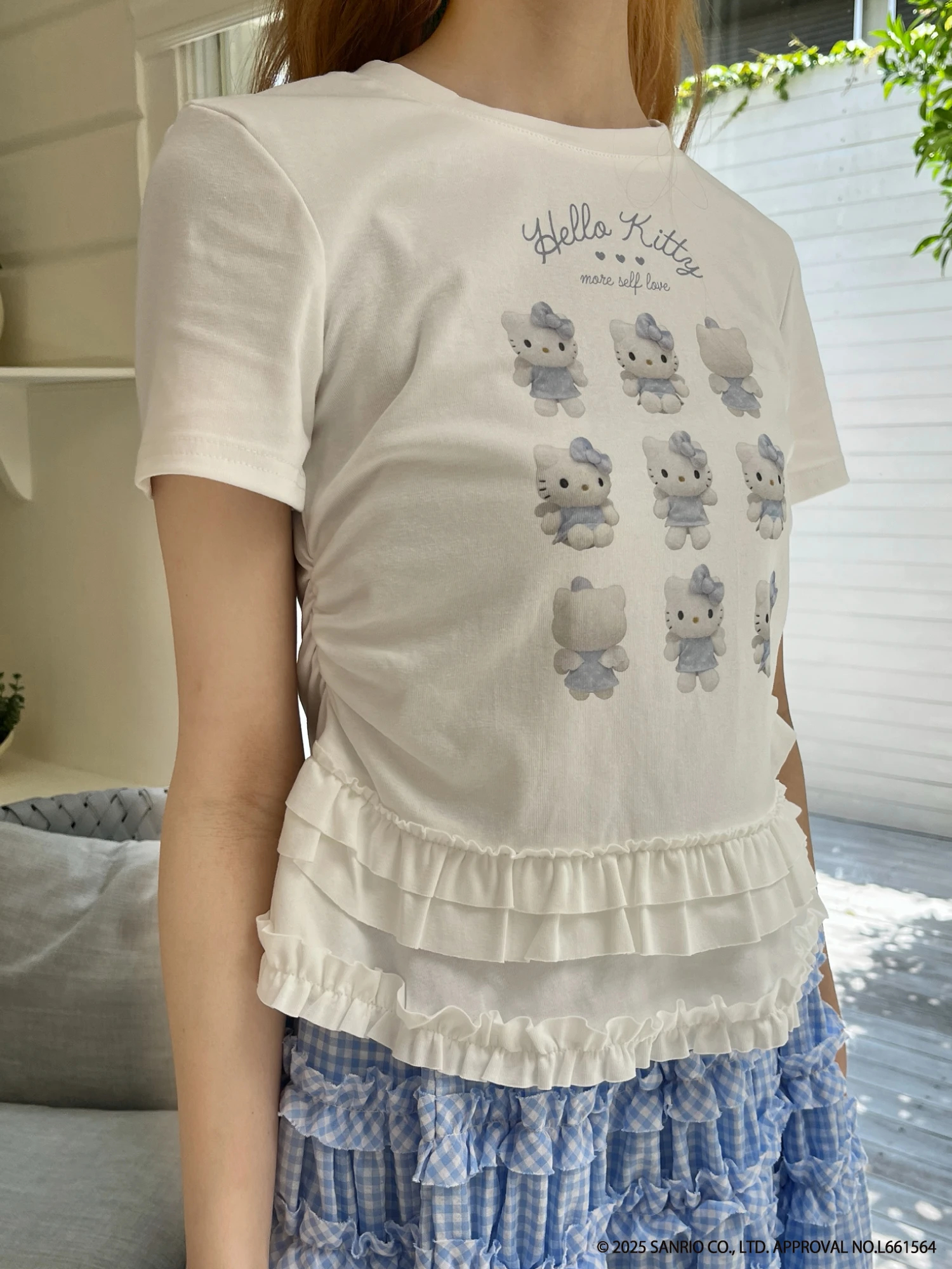 ANGEL【HELLO KITTY】ENCYCLOPEDIA TEE｜Tシャツ・カットソー