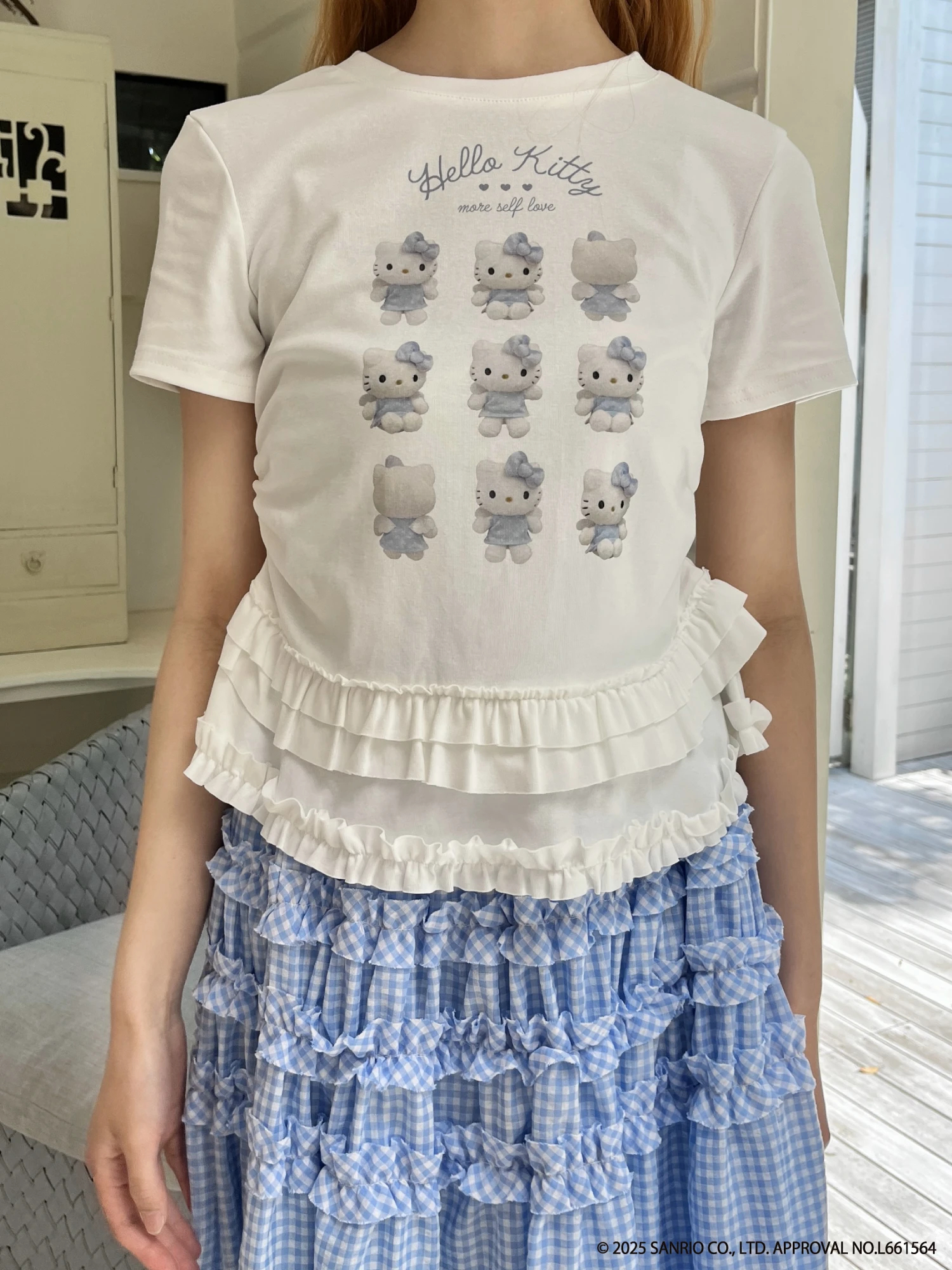 ANGEL【HELLO KITTY】ENCYCLOPEDIA TEE｜Tシャツ・カットソー