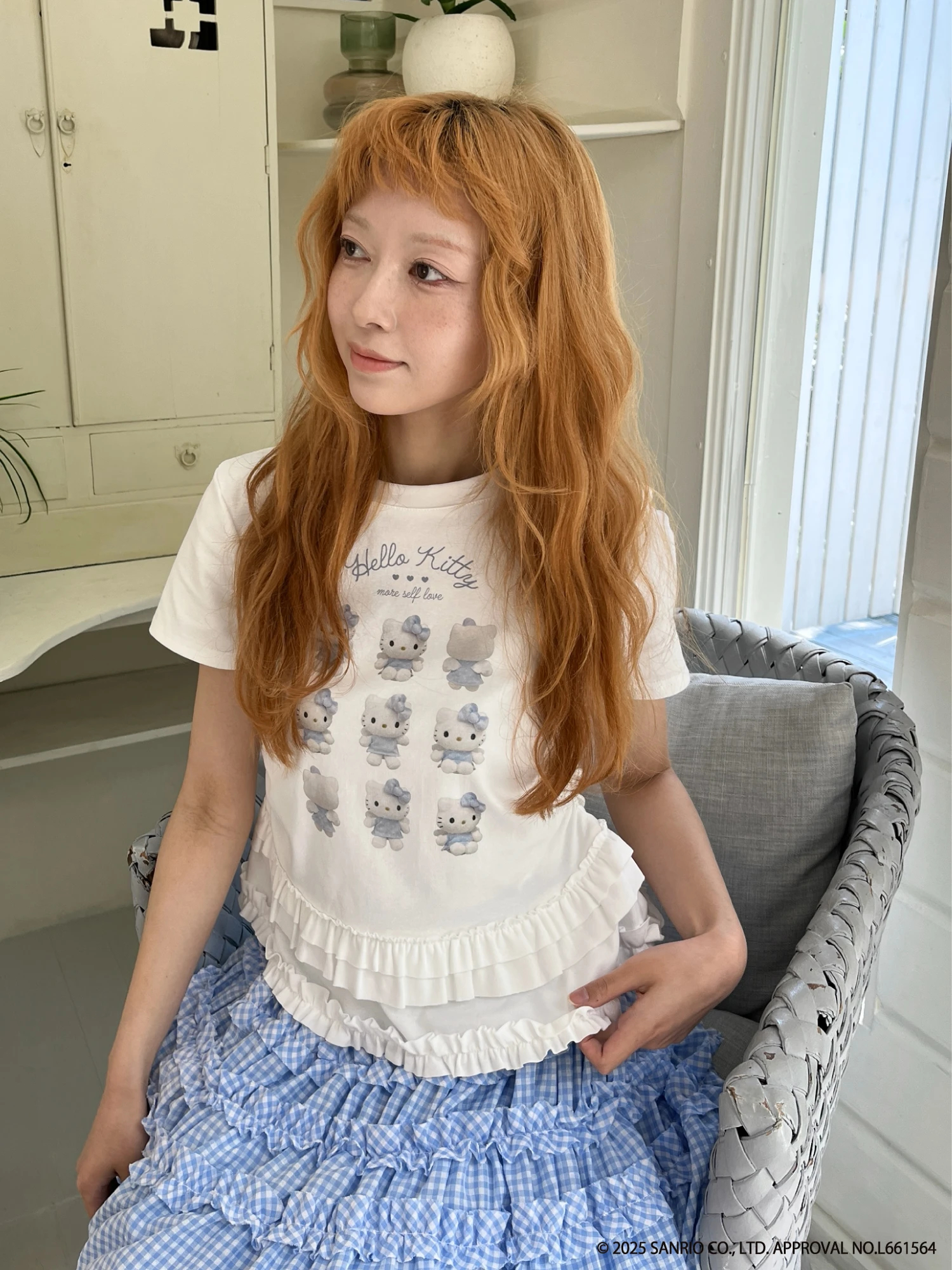 ANGEL【HELLO KITTY】ENCYCLOPEDIA TEE｜Tシャツ・カットソー
