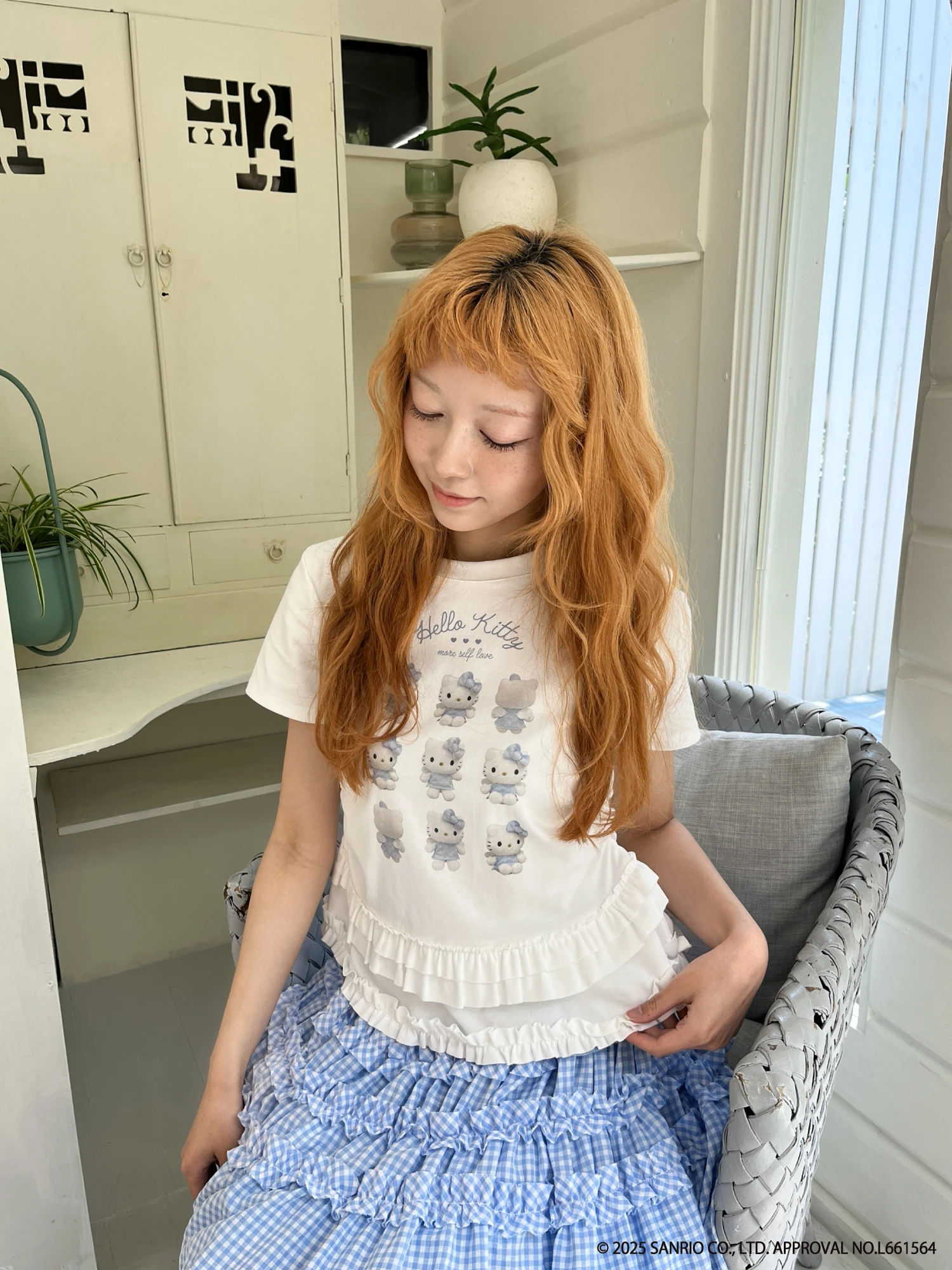 ANGEL【HELLO KITTY】ENCYCLOPEDIA TEE｜Tシャツ・カットソー