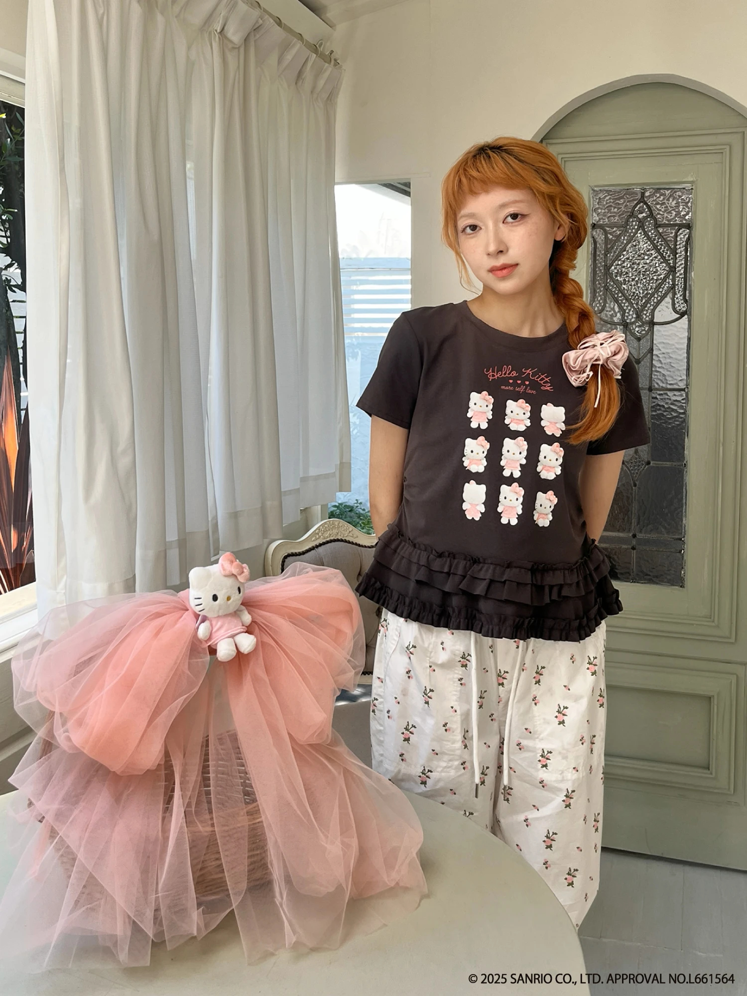 ANGEL【HELLO KITTY】ENCYCLOPEDIA TEE｜Tシャツ・カットソー