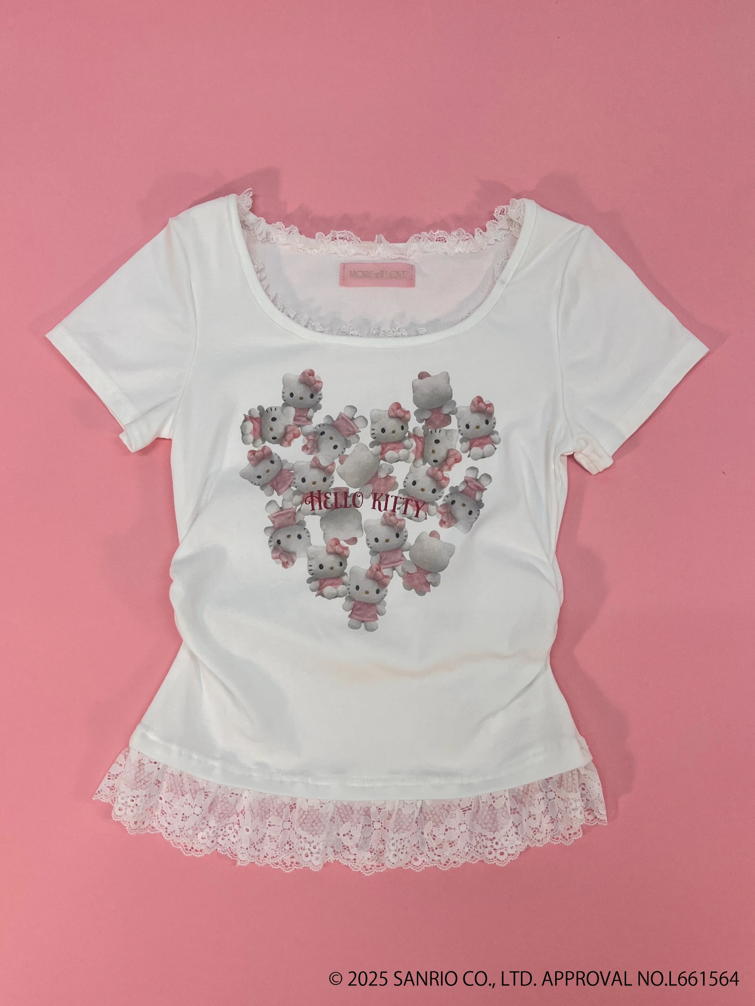 tシャツ ANGEL「HELLO KITTY」 ENCYCLOPEDIA TEE レディース ANGEL【HELLO KITTY】 ENCYCLOPEDIA TEE（Tシャツ/カットソー
