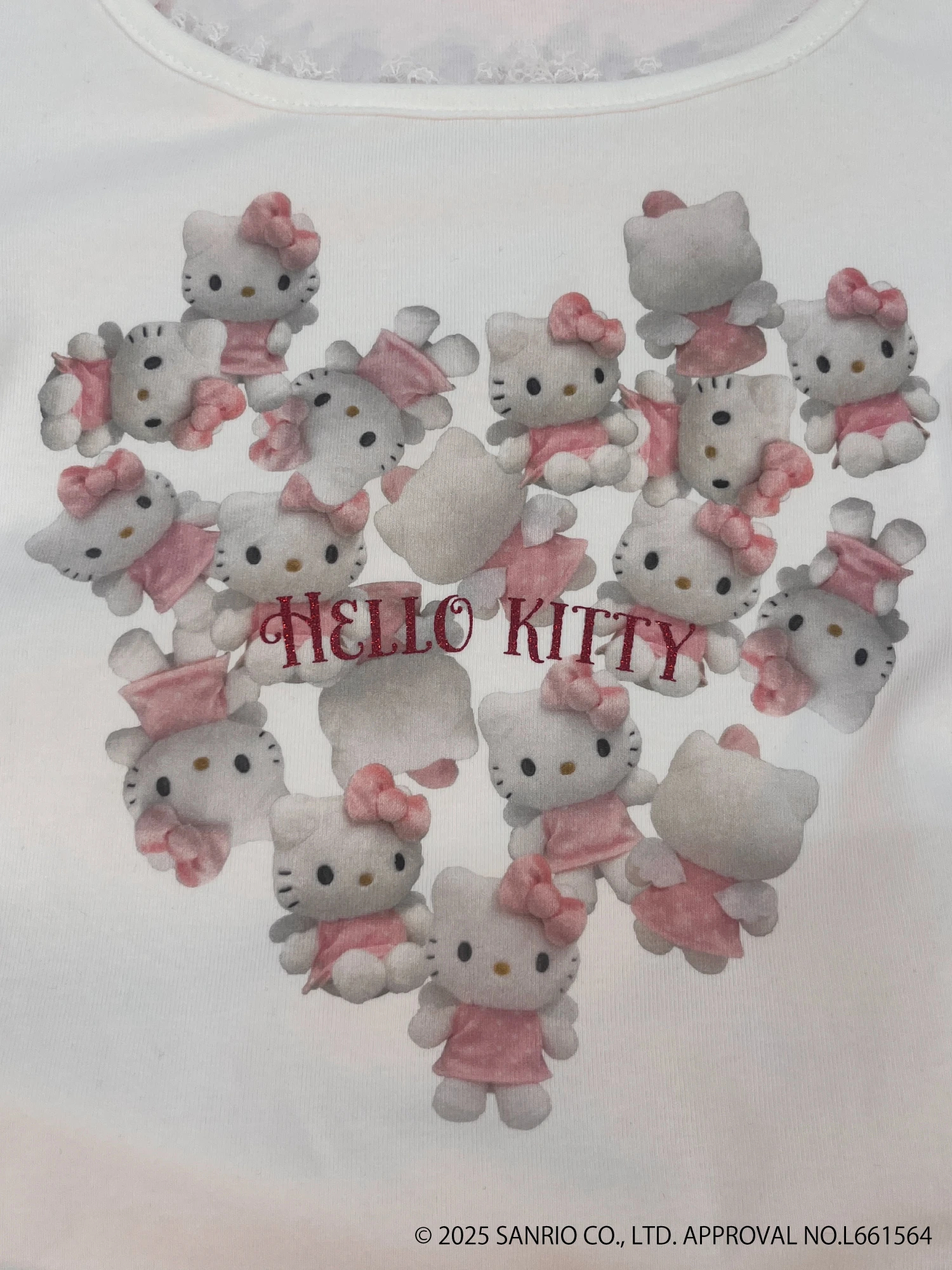 tシャツ ANGEL「HELLO KITTY」 HEART TEE レディース ANGEL【HELLO KITTY】HEART TEE｜Tシャツ・カットソー｜トップス