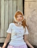 MORE self LOVE(モアセルフラブ) |ANGEL【HELLO KITTY】RHINESTONE TEE