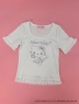 MORE self LOVE(モアセルフラブ) |ANGEL【HELLO KITTY】RHINESTONE TEE