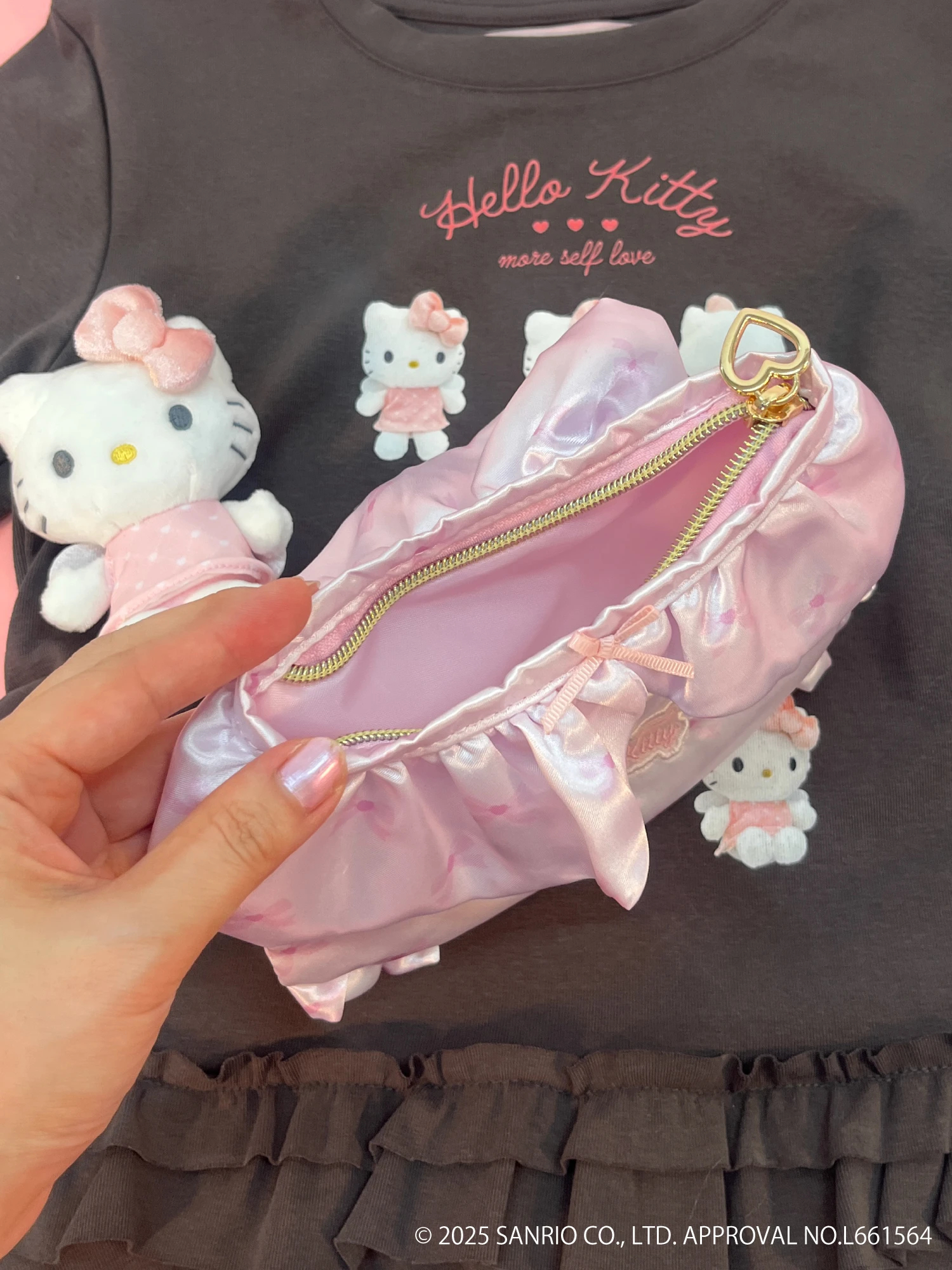 ANGEL【HELLO KITTY】PANTIES POUCH｜ポーチ｜ファッション小物