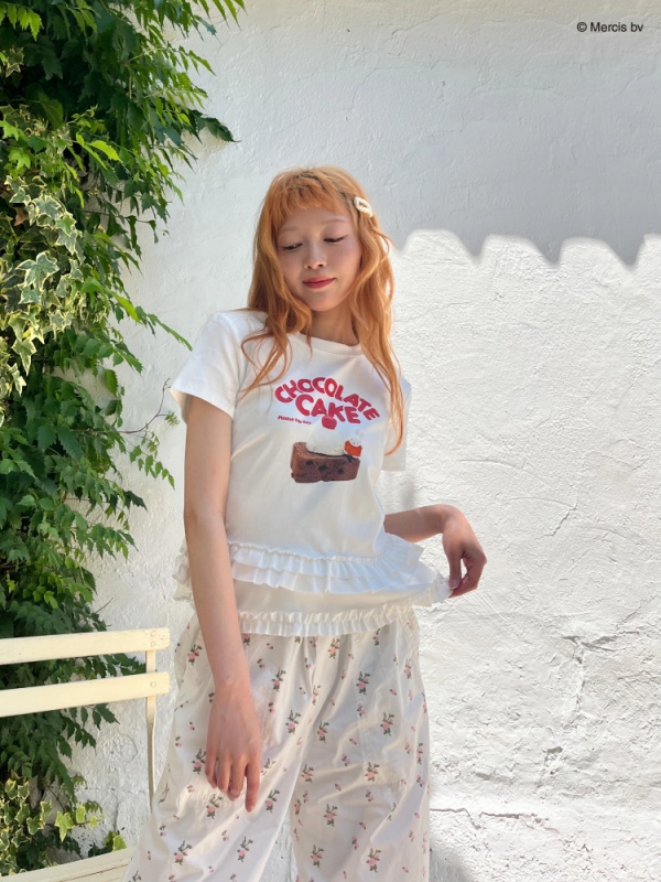 MORE self LOVE(モアセルフラブ) |【miffy】Chocolate Cake TEE