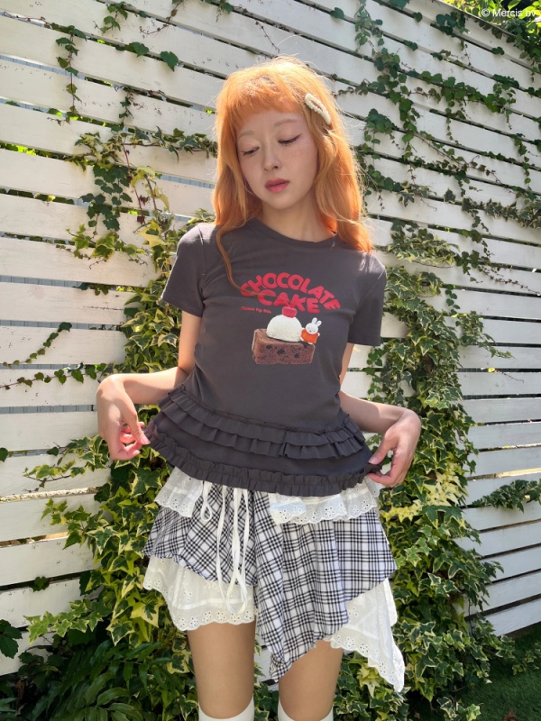 MORE self LOVE(モアセルフラブ) |【miffy】Chocolate Cake TEE