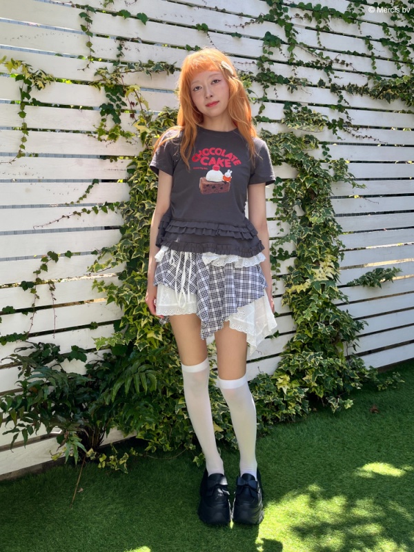 MORE self LOVE(モアセルフラブ) |【miffy】Chocolate Cake TEE