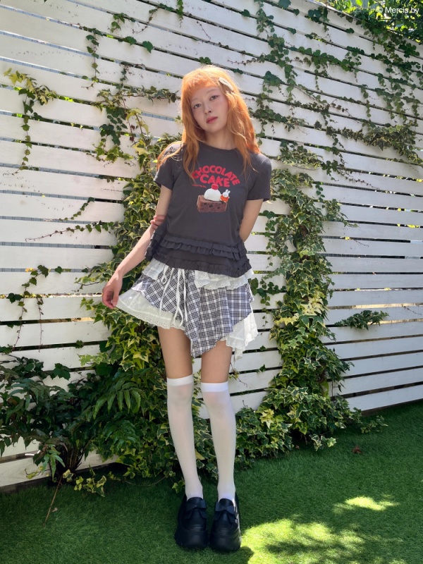 MORE self LOVE(モアセルフラブ) |【miffy】Chocolate Cake TEE