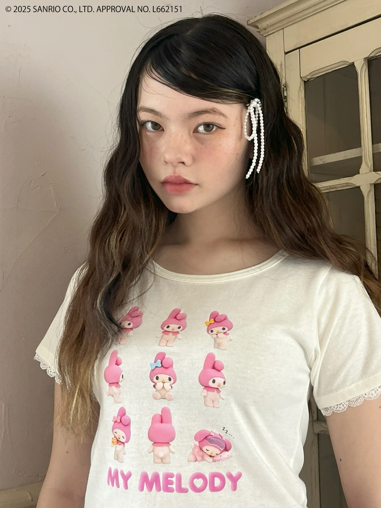 トップス haru y/m | コットンシャーリングトップス (Tシャツ・カットソー(半袖