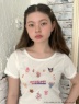 MORE self LOVE(モアセルフラブ) |【MY MELODY & KUROMI】HEART ENCYCLOPEDIA TEE(オフホワイト)