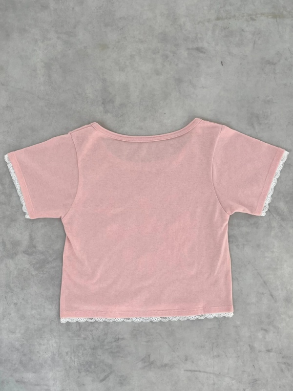 MORE self LOVE(モアセルフラブ) |【MY MELODY & KUROMI】HEART ENCYCLOPEDIA TEE