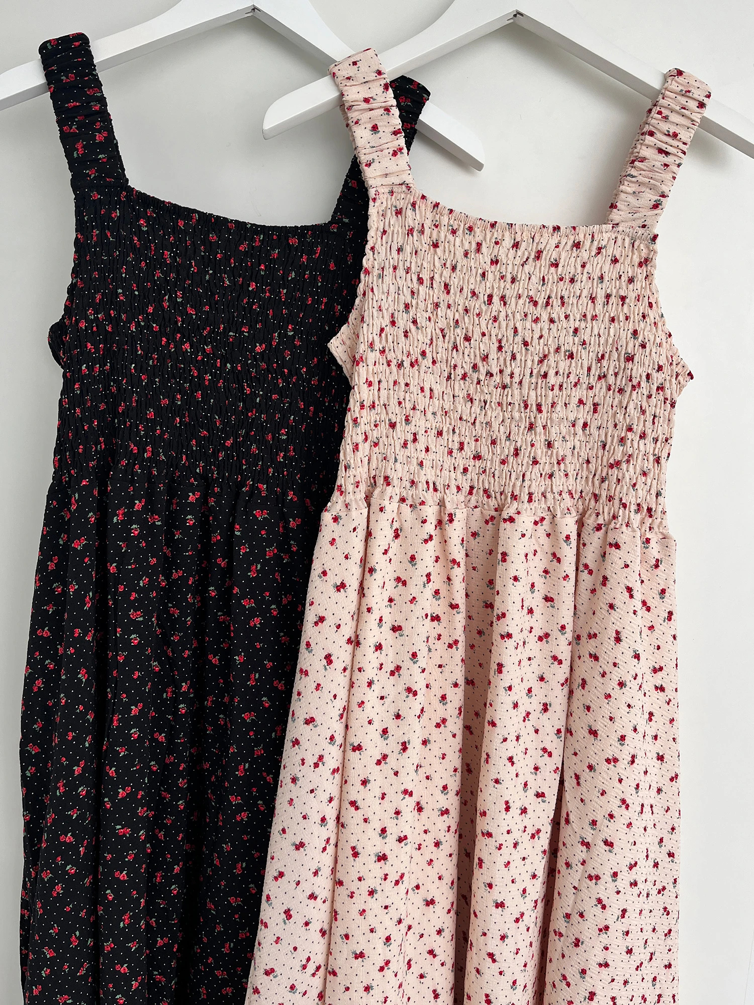 ALEMAIS シャーリング ミニワンピース フローラル【関税なし】 セール】SHIRRING SH OP シャーリング シャツ ワンピース ミニ